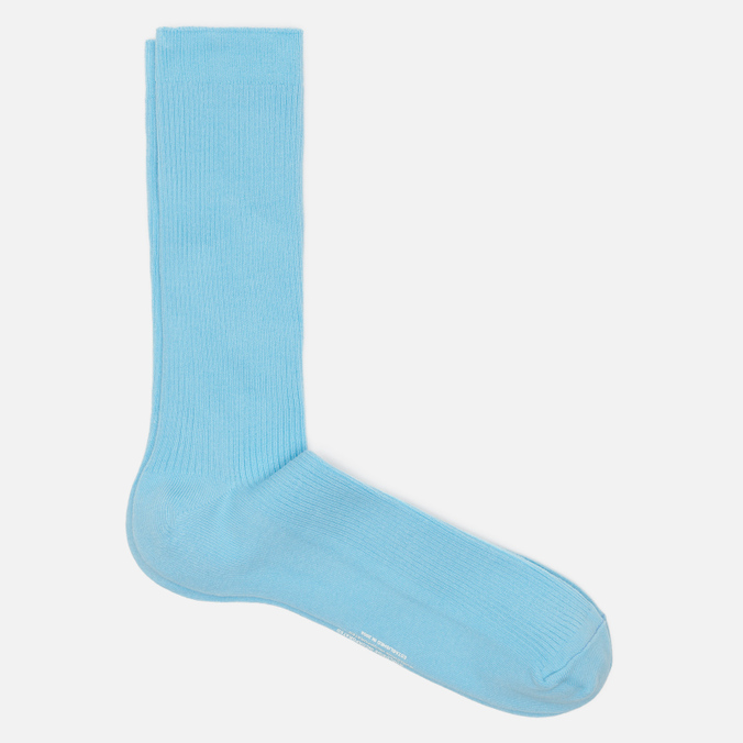 Носки Butter Goods Pigment Dyed, цвет голубой