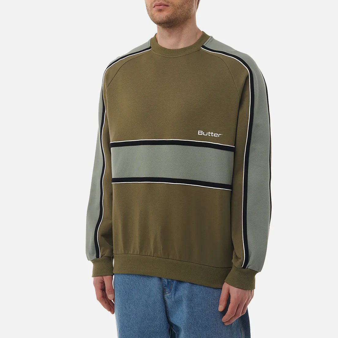 Butter Goods Мужская толстовка Division Crewneck