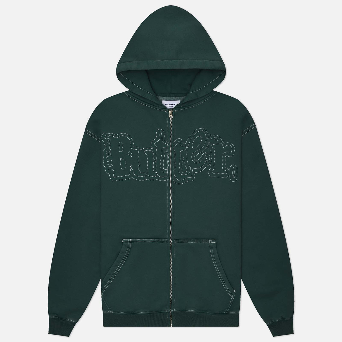 Butter Goods Мужская толстовка Breakdown Zip-Thru Hoodie