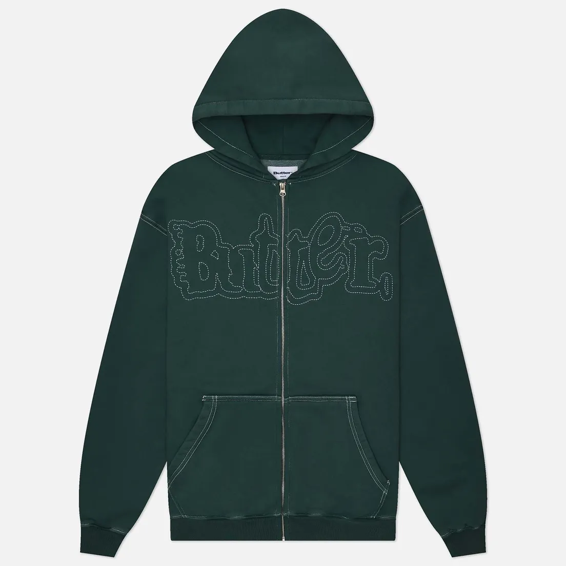 Butter Goods Мужская толстовка Breakdown Zip-Thru Hoodie