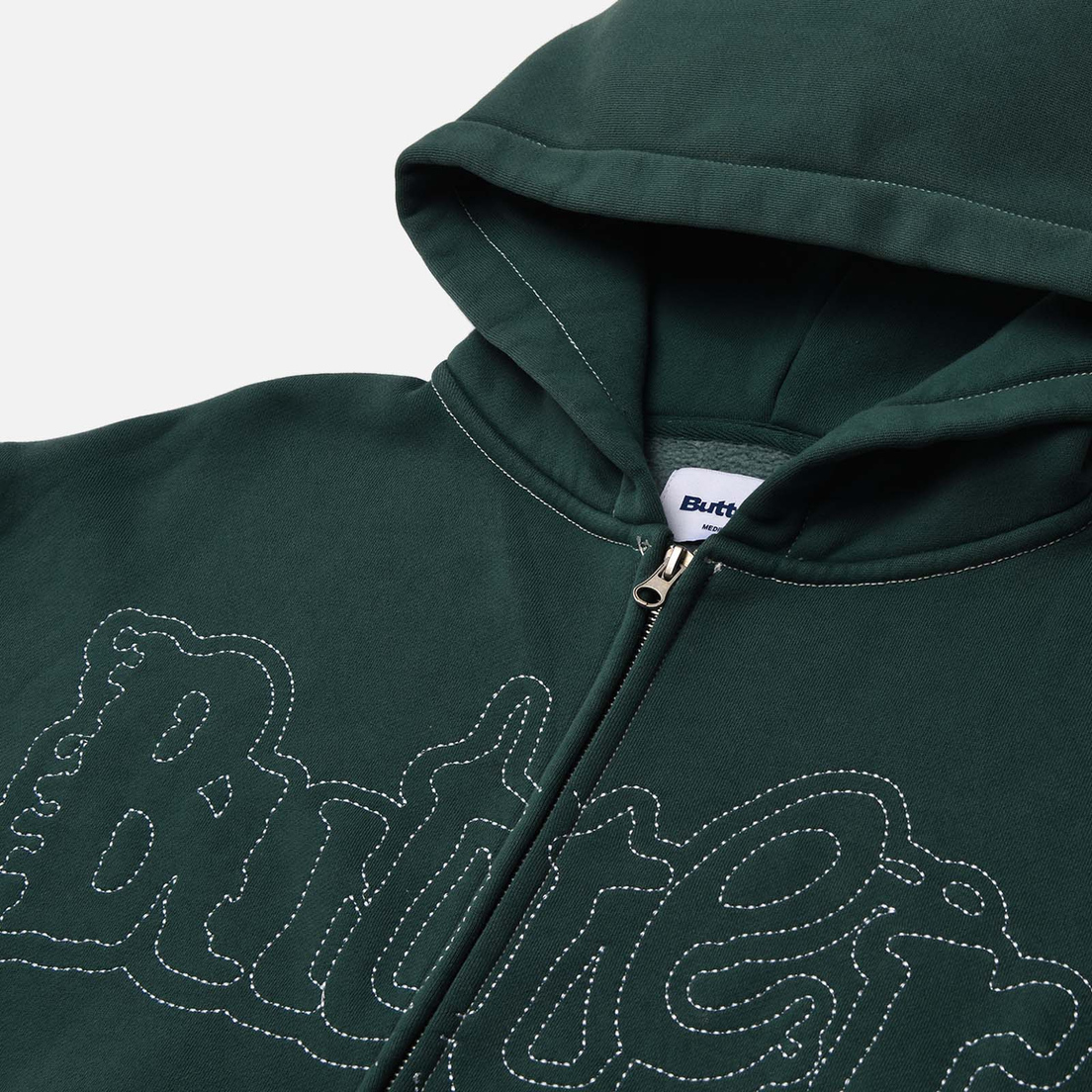 Butter Goods Мужская толстовка Breakdown Zip-Thru Hoodie