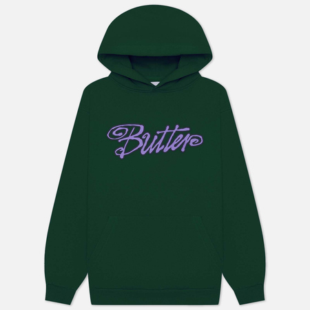 Мужская толстовка Butter Goods Jive Pullover Hoodie, цвет зелёный, размер M