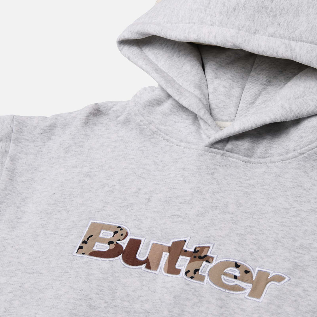 Butter Goods Мужская толстовка Logo Camo Applique Pullover Hoodie