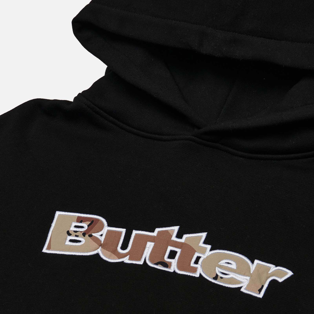 Butter Goods Мужская толстовка Logo Camo Applique Pullover Hoodie