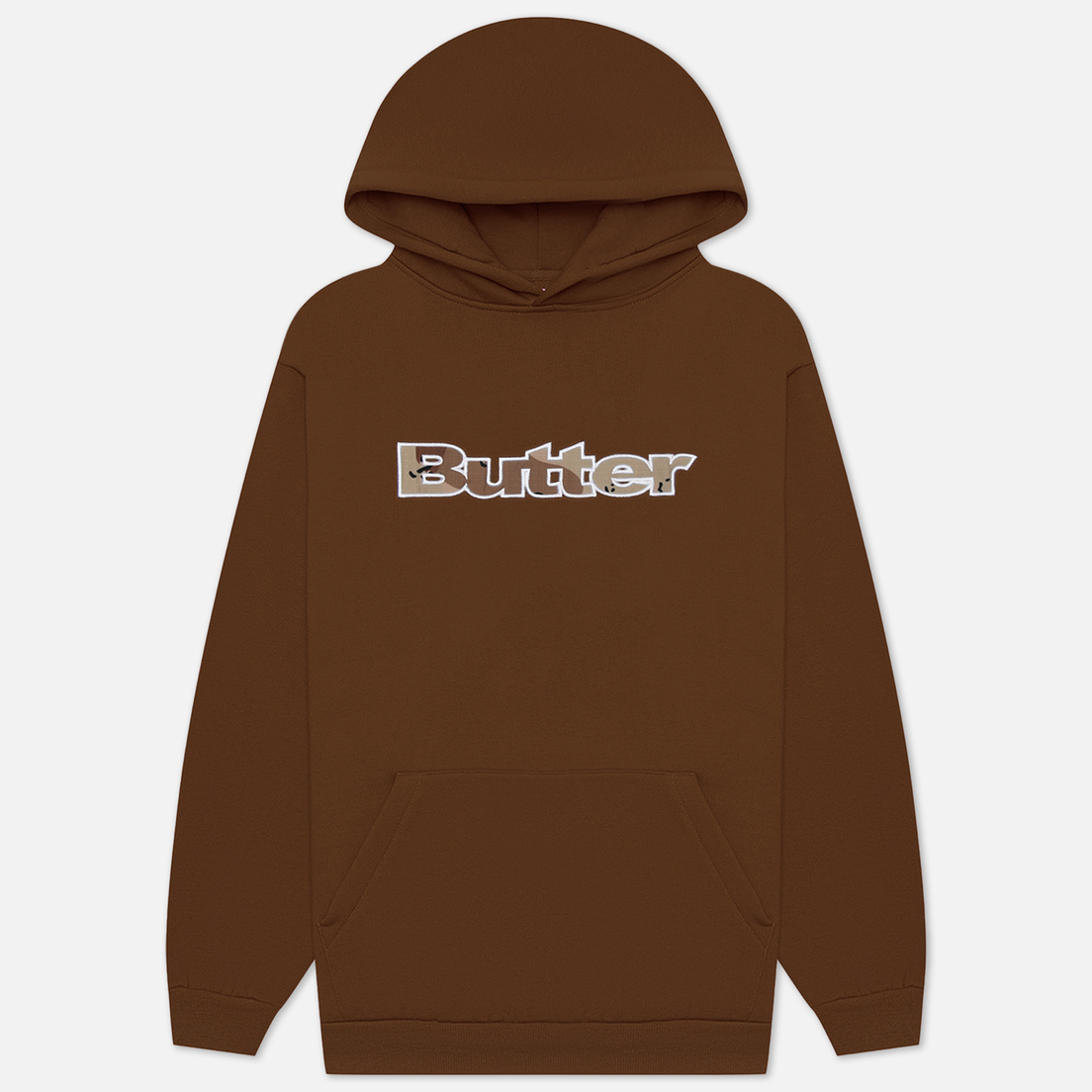 Butter Goods Мужская толстовка Logo Camo Applique Pullover Hoodie