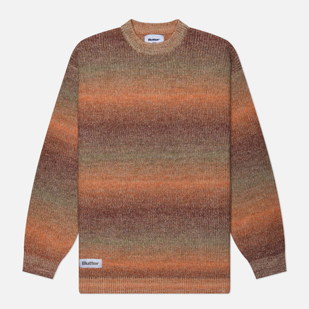 Мужской свитер Butter Goods Beams Knit, цвет оранжевый, размер M