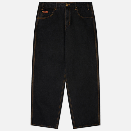  Мужские джинсы Butter Goods Baggy Denim Q324, цвет чёрный, размер 36