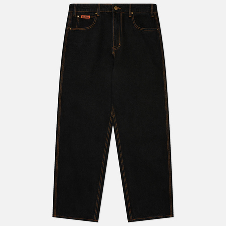  Мужские джинсы Butter Goods Relaxed Denim Q324, цвет чёрный, размер 36