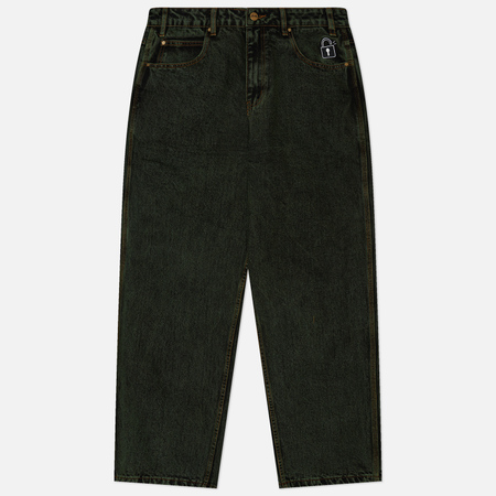   Brandshop Мужские джинсы Butter Goods Lock Baggy Denim, цвет оливковый, размер 36