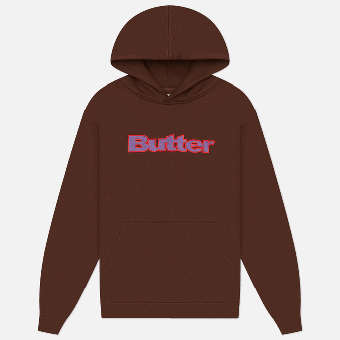 Мужская толстовка Butter Goods Ripstop Logo Applique Pullover Hoodie