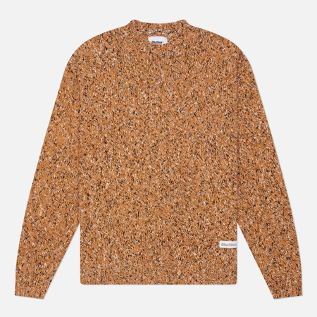 Мужской свитер Butter Goods Speckle Knit, цвет коричневый, размер XXL