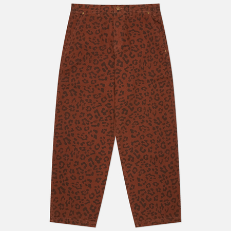 Мужские брюки Butter Goods Work Q326, цвет коричневый, размер 32