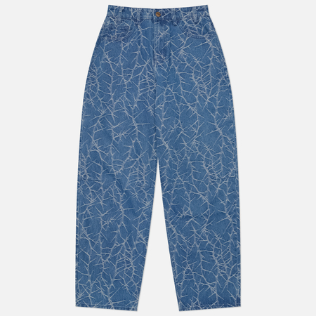 Мужские джинсы Butter Goods Thorn Camo Wide Cut Denim, цвет синий, размер 32