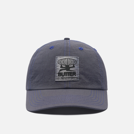 Кепка Butter Goods Terrain Overdyed 6 Panel, цвет фиолетовый