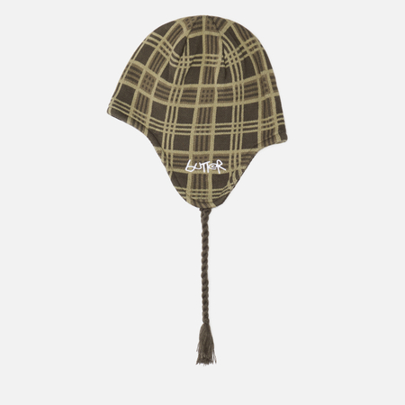 Шапка Butter Goods Ear Flap Beanie, цвет зелёный