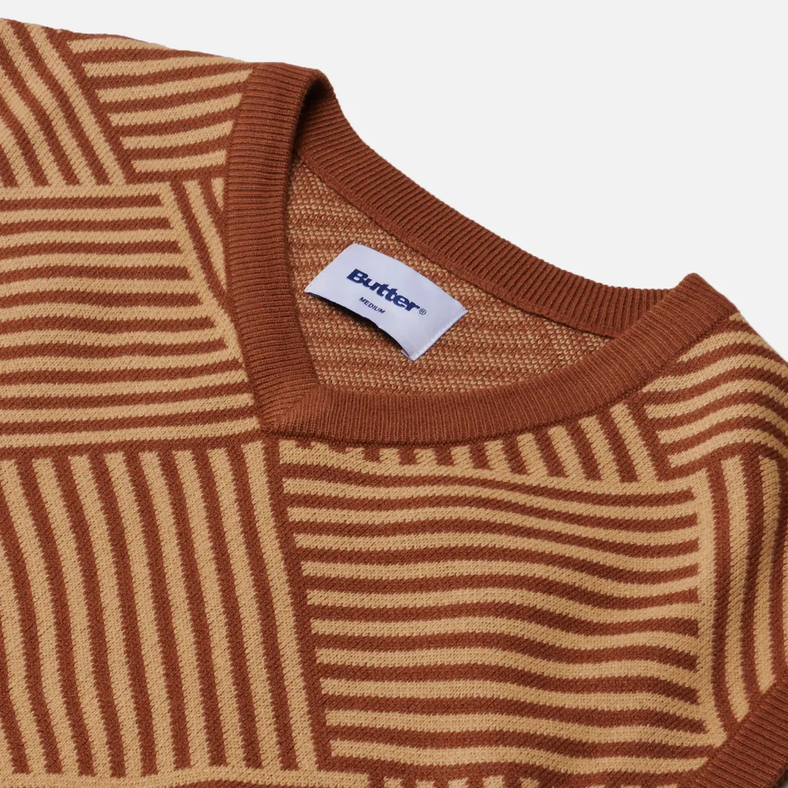 Butter Goods Мужской жилет Parquet Knit