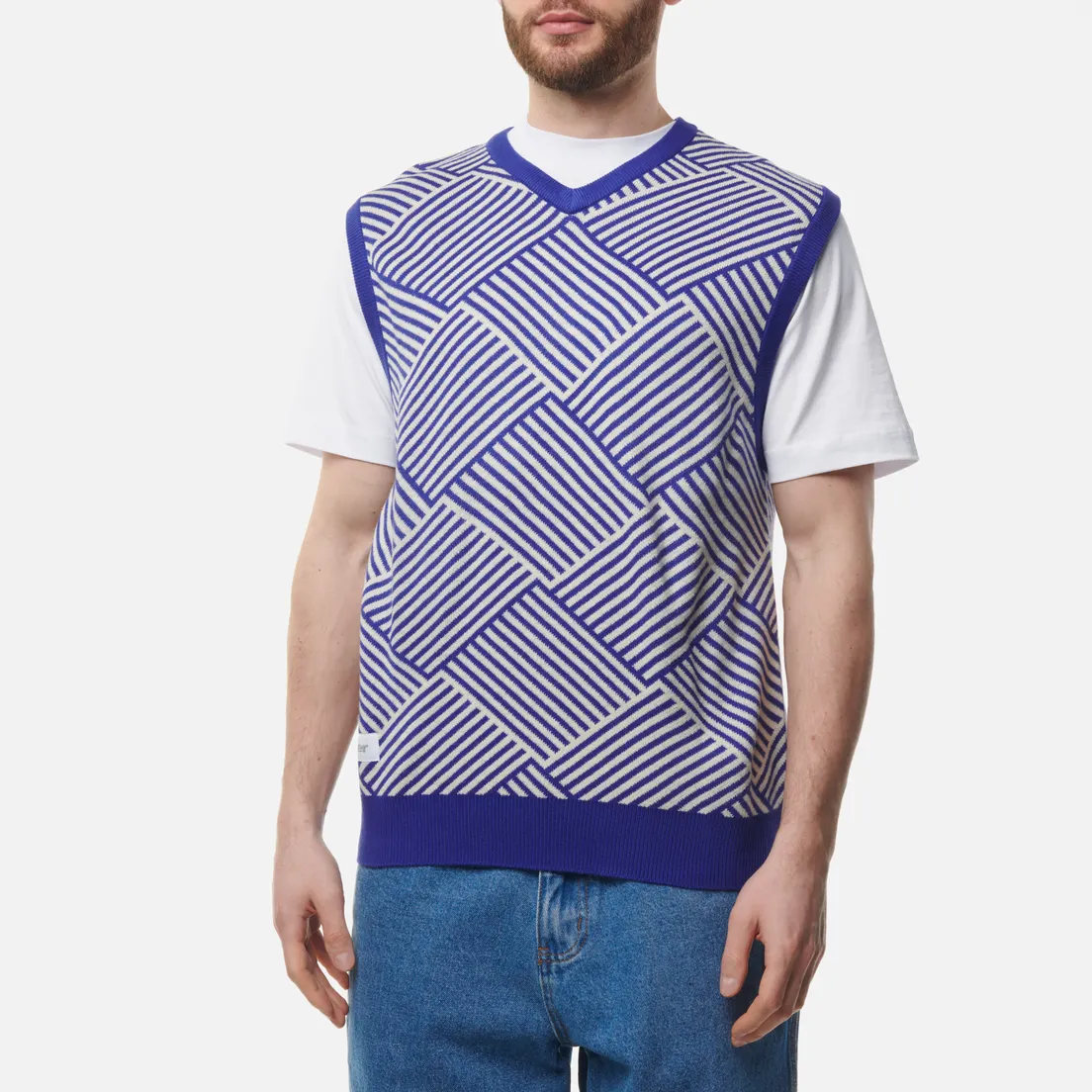 Butter Goods Мужской жилет Parquet Knit