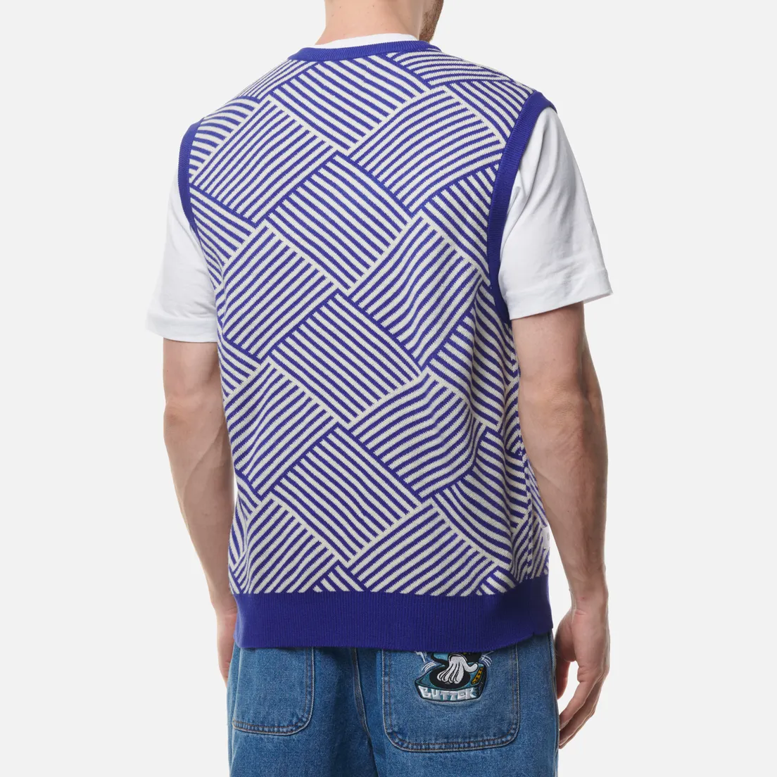 Butter Goods Мужской жилет Parquet Knit