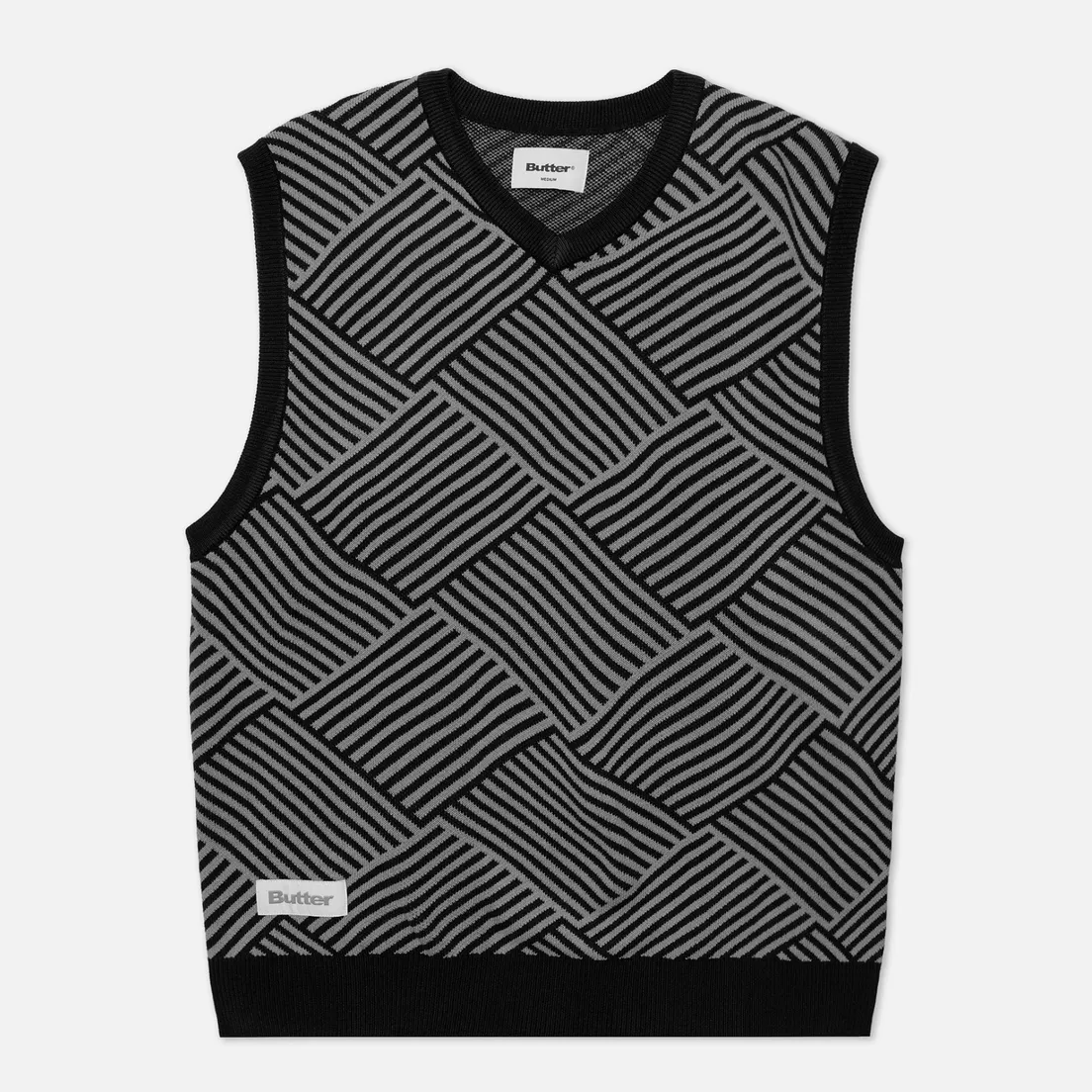 Butter Goods Мужской жилет Parquet Knit