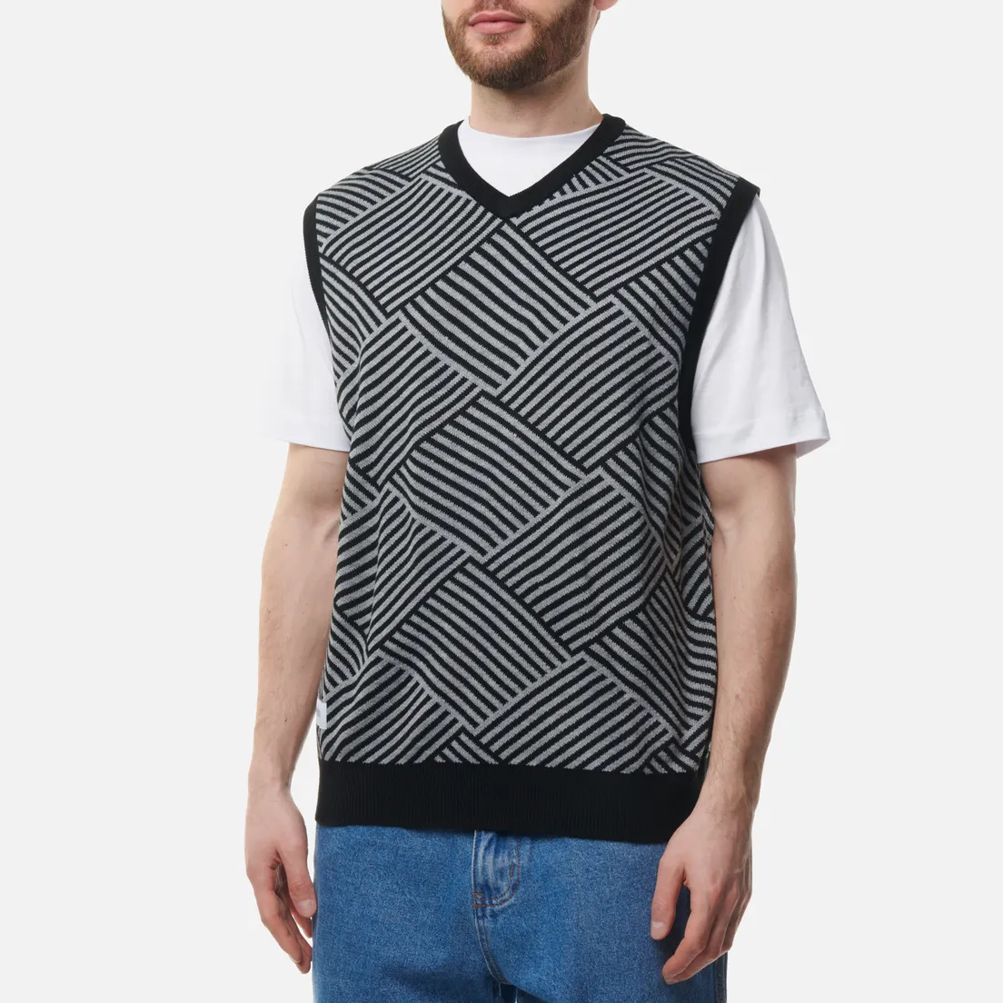 Butter Goods Мужской жилет Parquet Knit