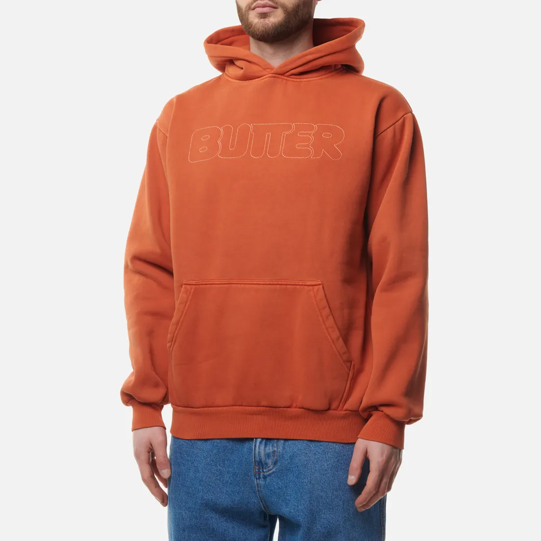 Butter Goods Мужская толстовка Distressed Dye Hoodie