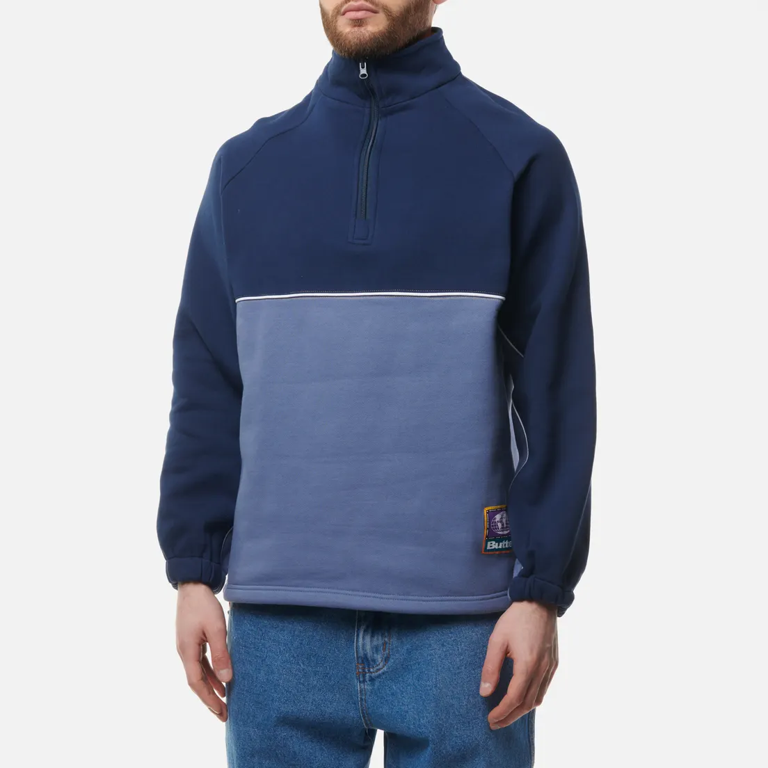 Butter Goods Мужская толстовка Forte 1/4 Zip