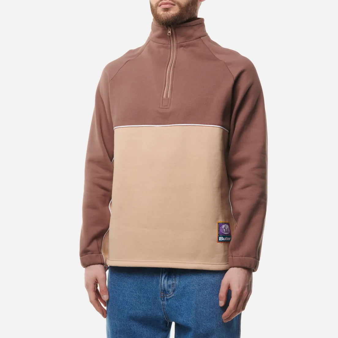Butter Goods Мужская толстовка Forte 1/4 Zip