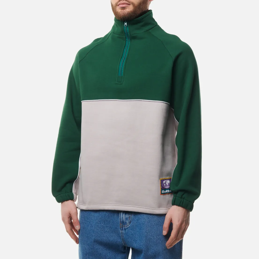 Butter Goods Мужская толстовка Forte 1/4 Zip