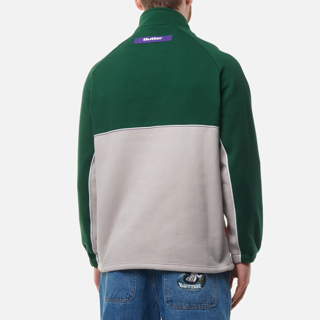 Butter Goods Мужская толстовка Forte 1/4 Zip