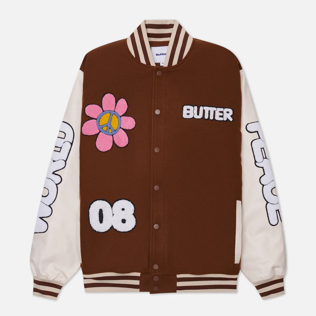 Butter Goods Мужская куртка бомбер World Peace Varsity