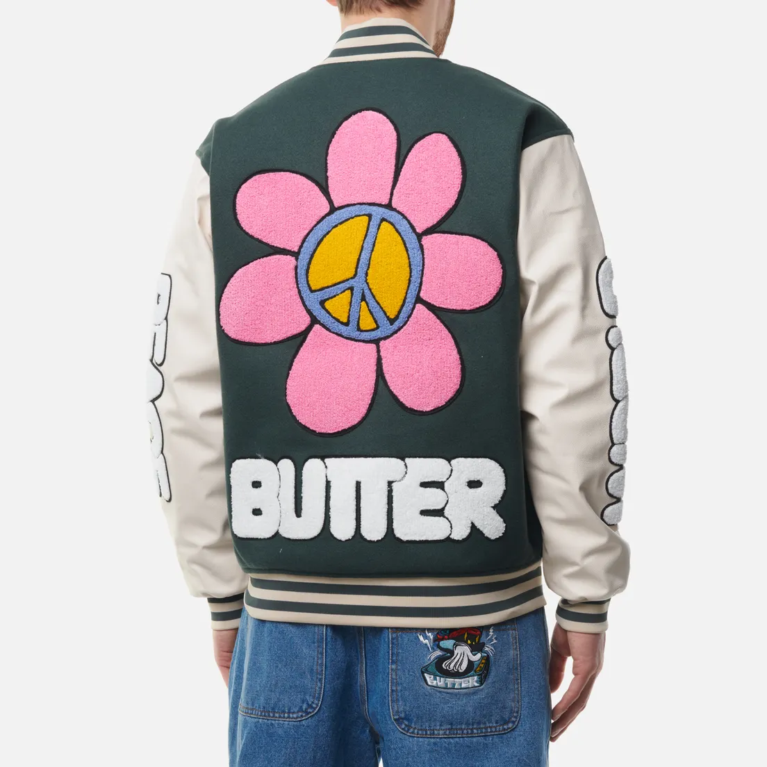 Butter Goods Мужская куртка бомбер World Peace Varsity