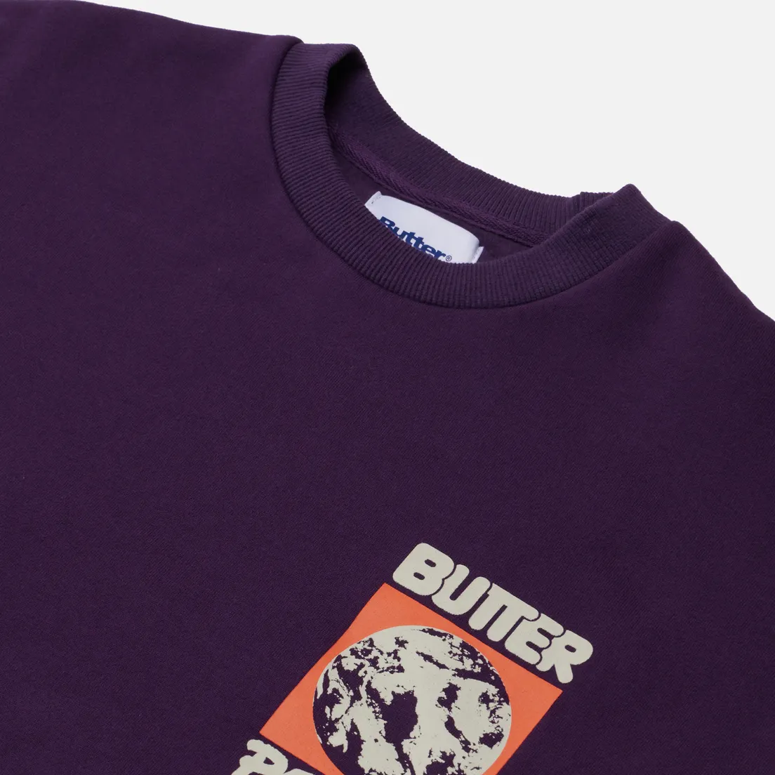 Butter Goods Мужская толстовка Peace On Earth Crew Neck