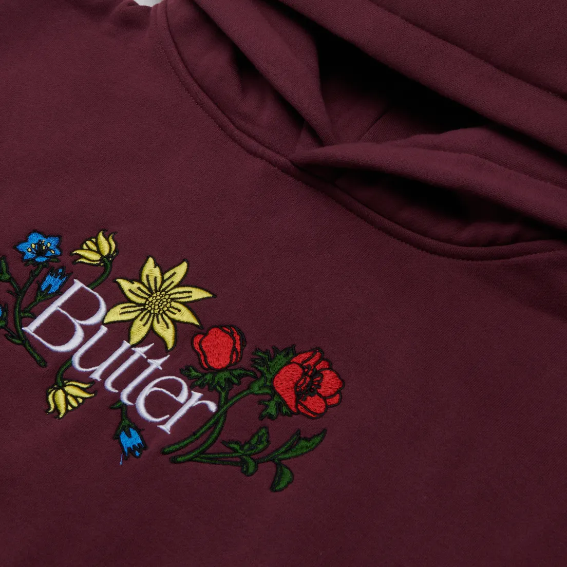 Butter Goods Мужская толстовка Floral Embroidered Hoodie