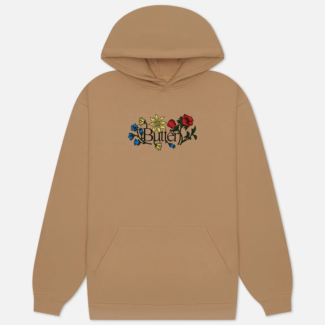Butter Goods Мужская толстовка Floral Embroidered Hoodie