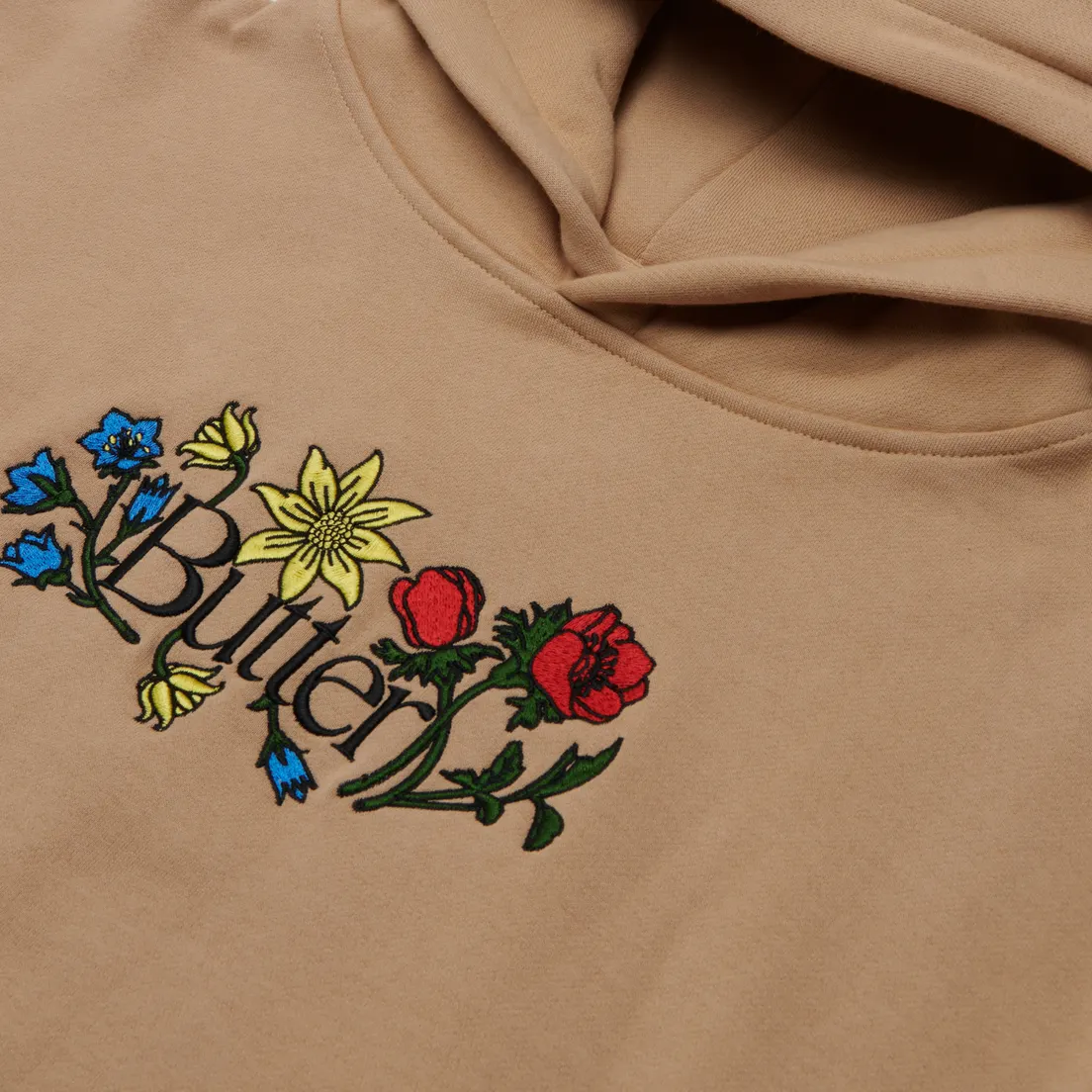 Butter Goods Мужская толстовка Floral Embroidered Hoodie