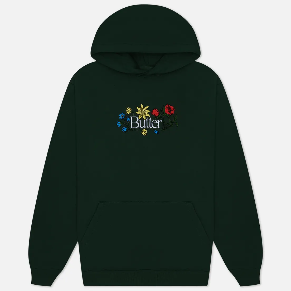 Butter Goods Мужская толстовка Floral Embroidered Hoodie