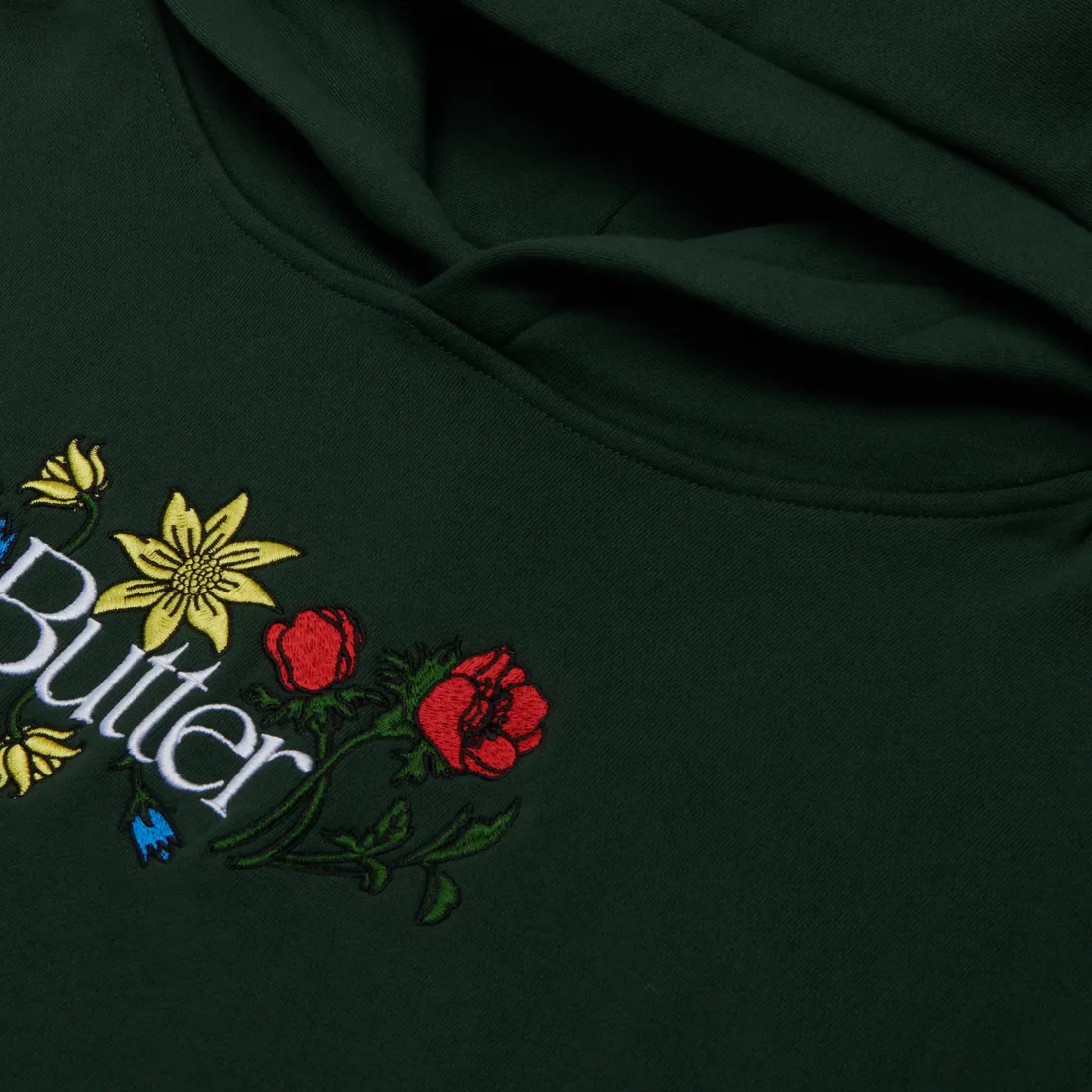 Butter Goods Мужская толстовка Floral Embroidered Hoodie