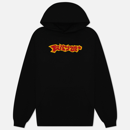 фото Мужская толстовка butter goods yard hoodie, цвет чёрный, размер s