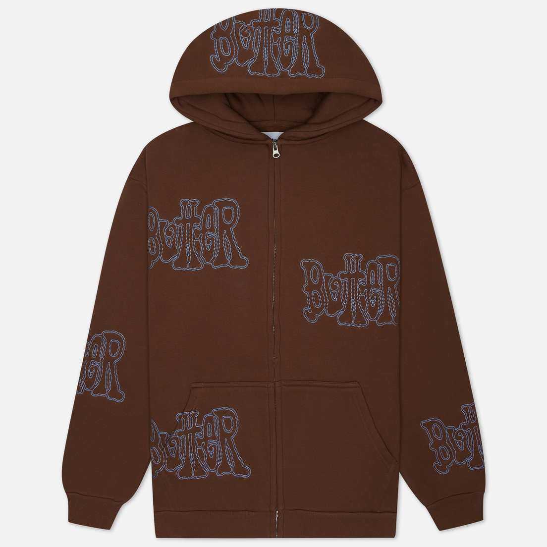 Butter Goods Мужская толстовка Tour Zip-Thru Hoodie