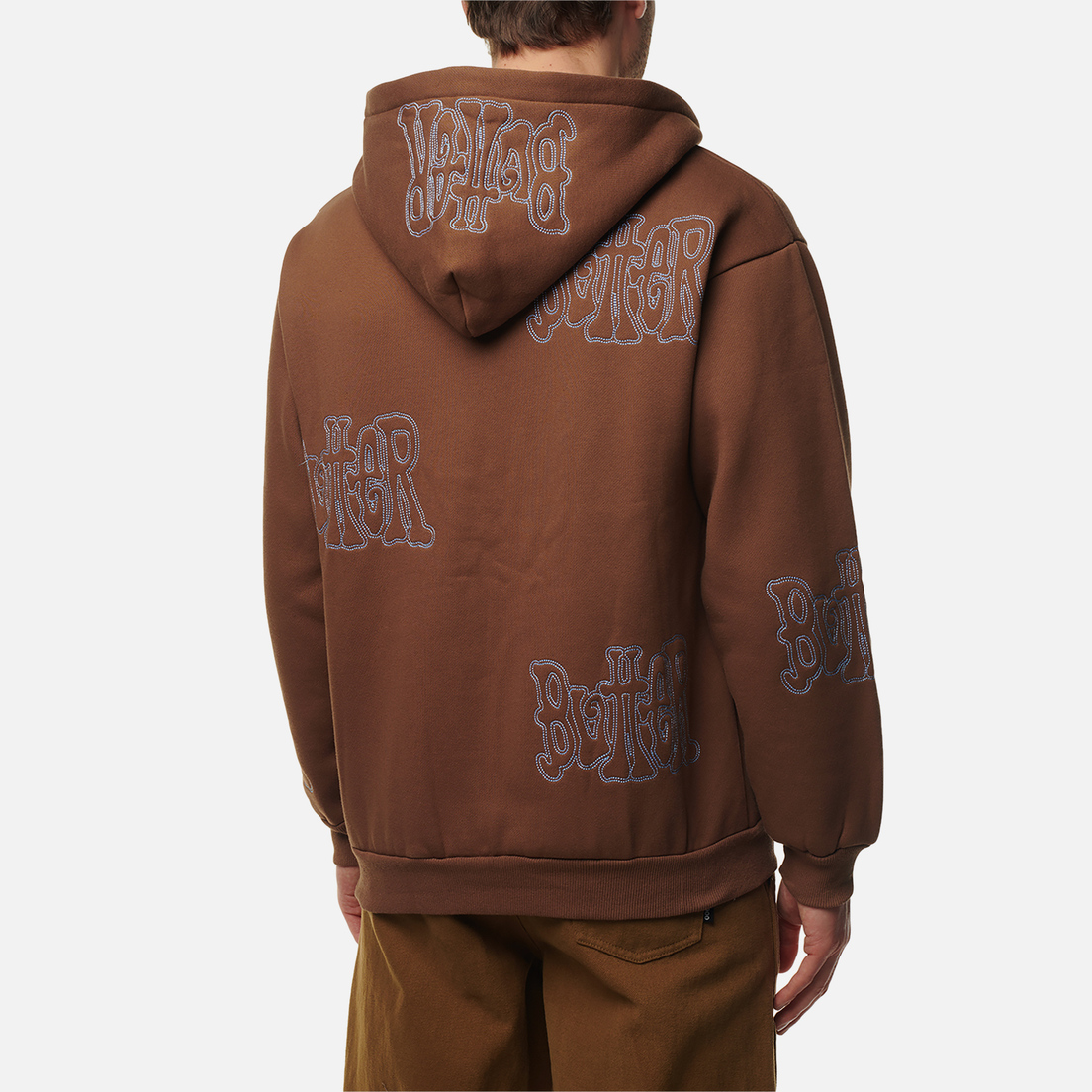 Butter Goods Мужская толстовка Tour Zip-Thru Hoodie