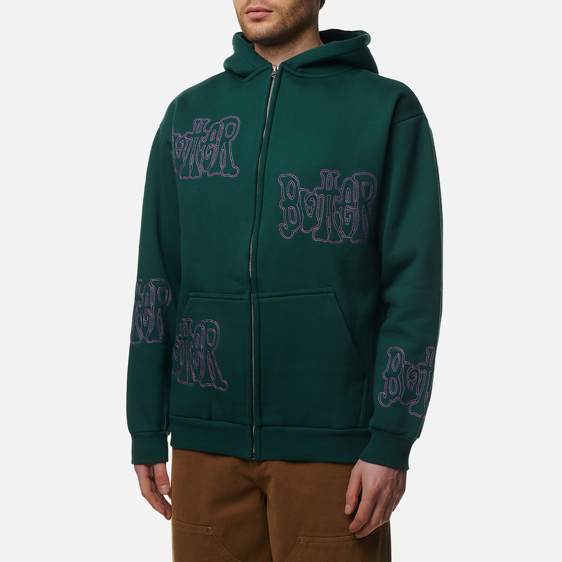 Butter Goods Мужская толстовка Tour Zip-Thru Hoodie