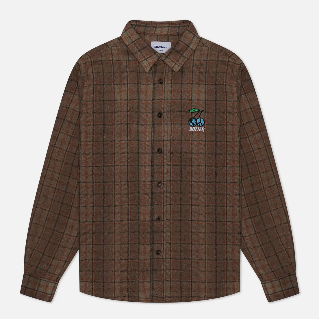 Butter Goods Мужская рубашка Cherry Flannel
