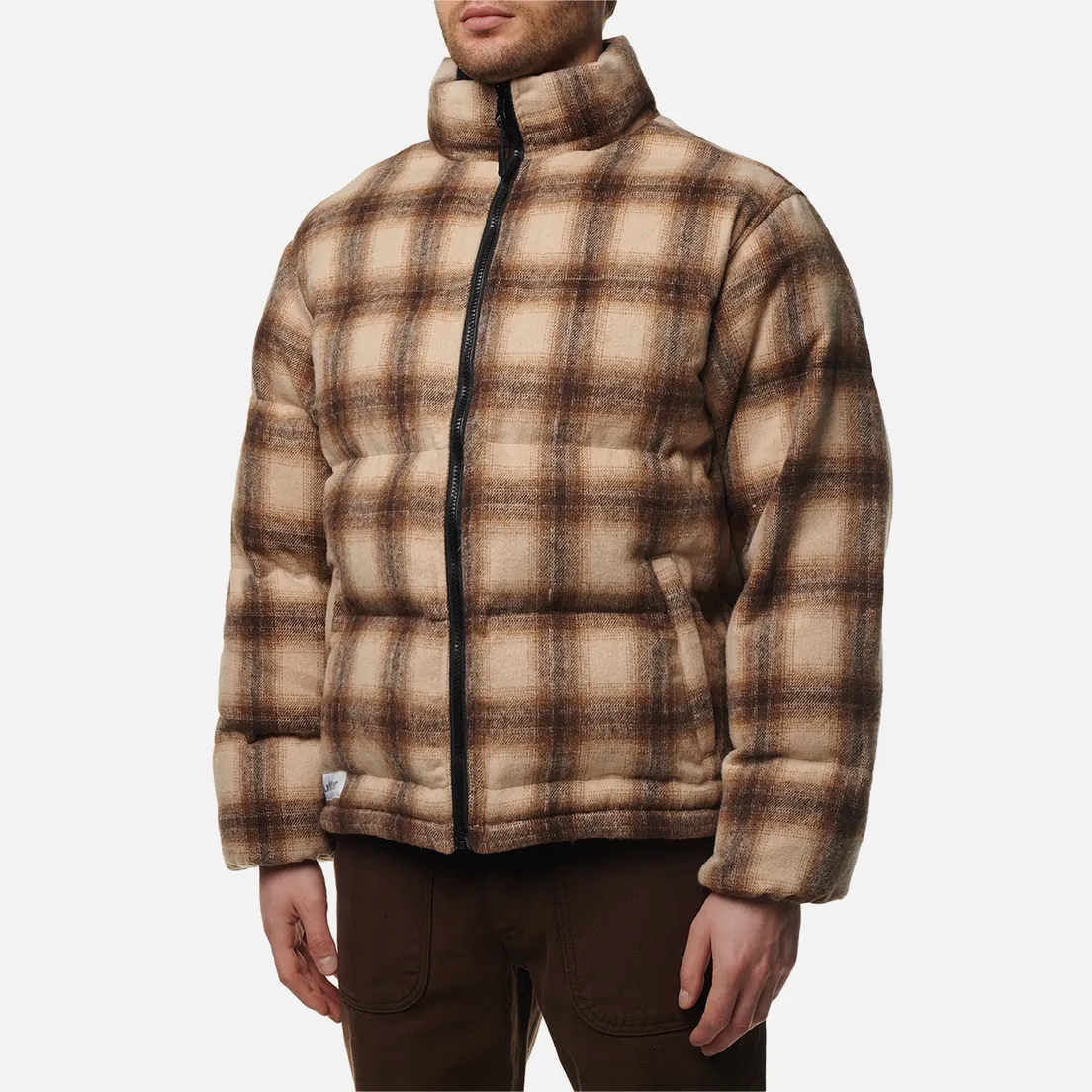 Butter Goods Мужской пуховик Reversible Plaid Puffer