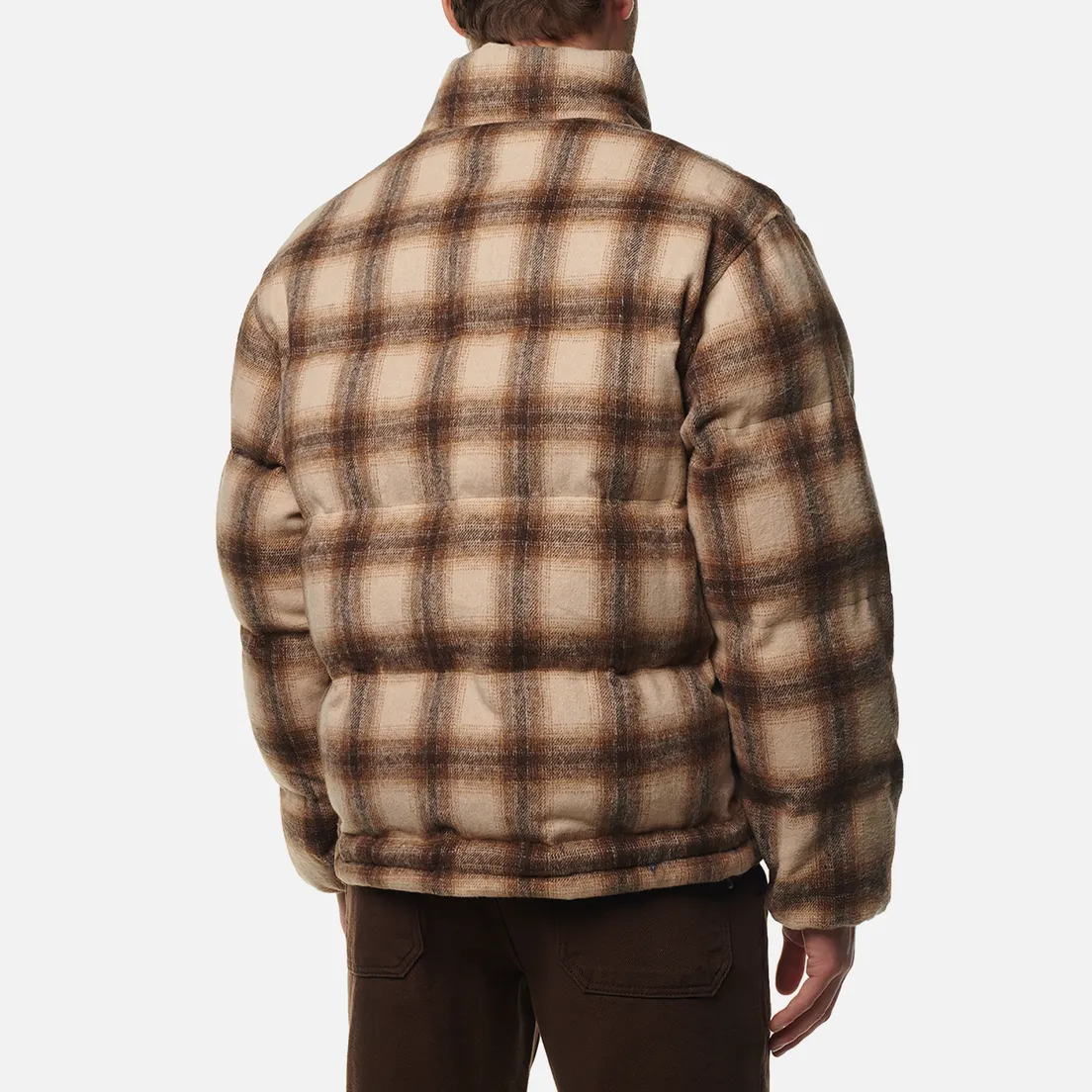 Butter Goods Мужской пуховик Reversible Plaid Puffer
