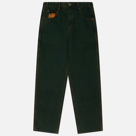 фото Мужские джинсы butter goods tour denim, цвет зелёный, размер 28