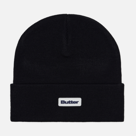фото Шапка butter goods tall cuff, цвет чёрный