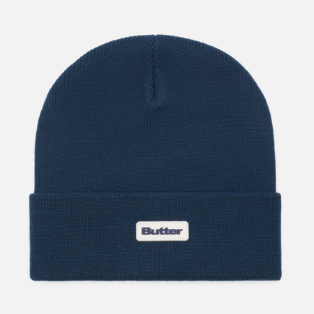 фото Шапка butter goods tall cuff, цвет синий