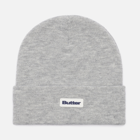 фото Шапка butter goods tall cuff, цвет серый