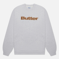Butter Goods Мужская толстовка Felt Logo Applique Crew Neck
