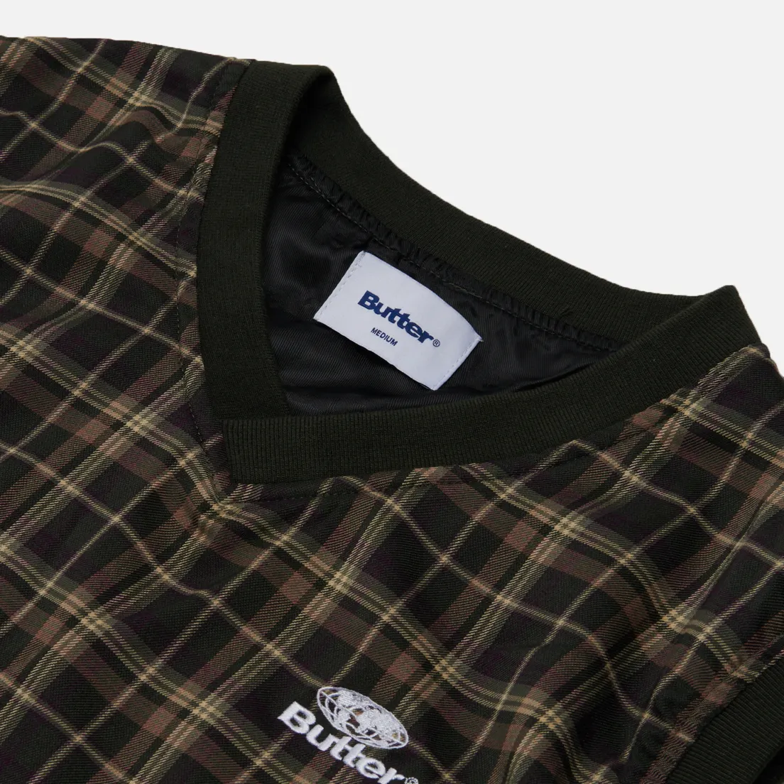 Butter Goods Мужской жилет Woods Plaid